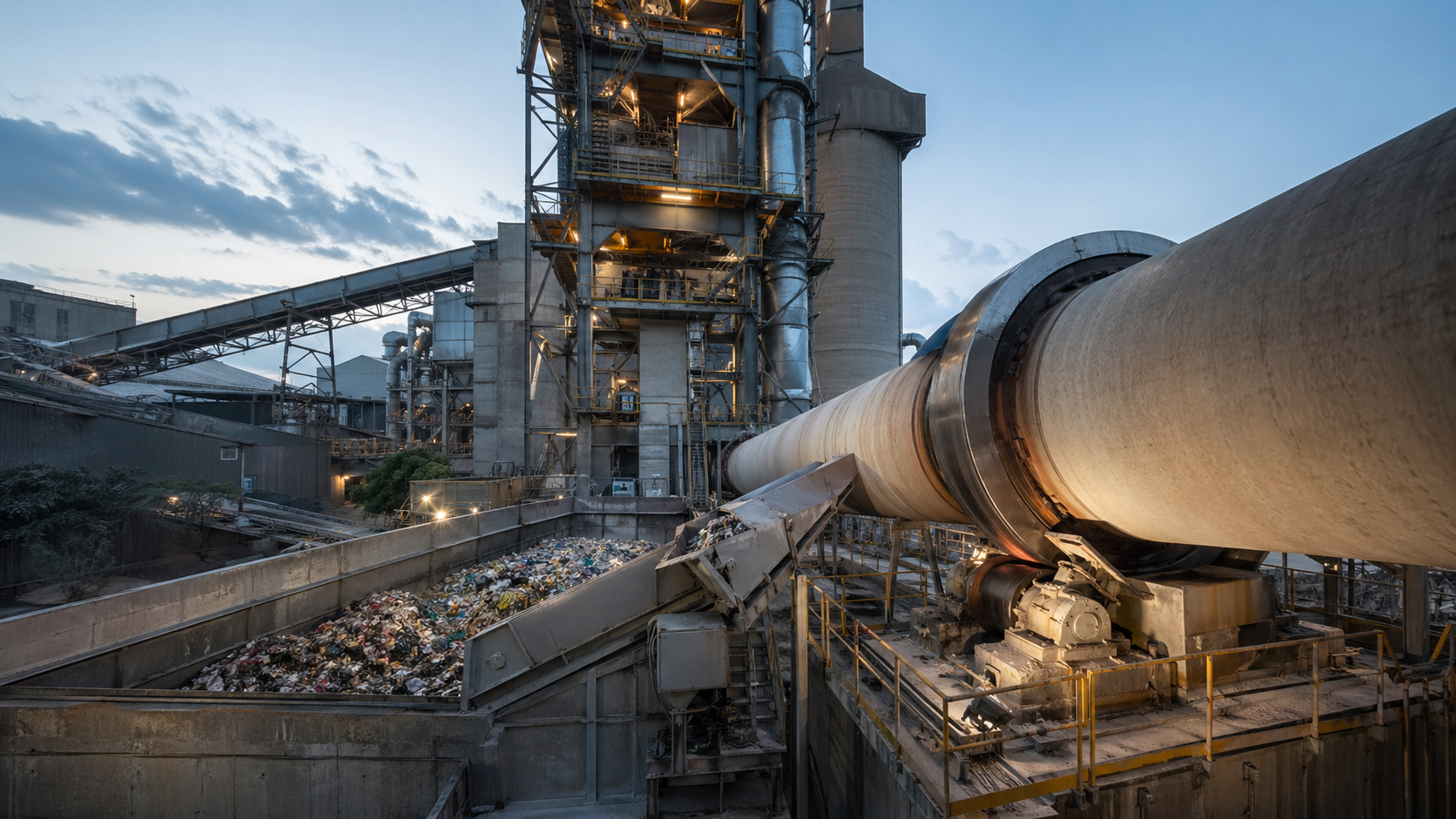 Cement plant alternative fuel